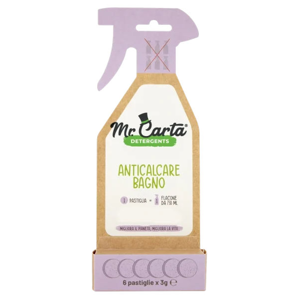 Mr Carta Anticalcare Bagno trigger 6 tabs