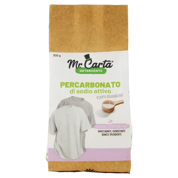Mr Carta Percarbonato di Sodio Attivato Bianchi sacchetto 300g