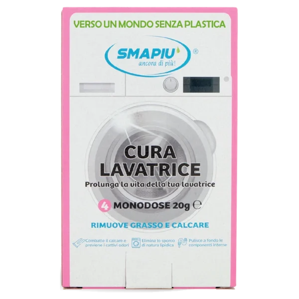 Cura Lavatrice - 4 Bustine 20g