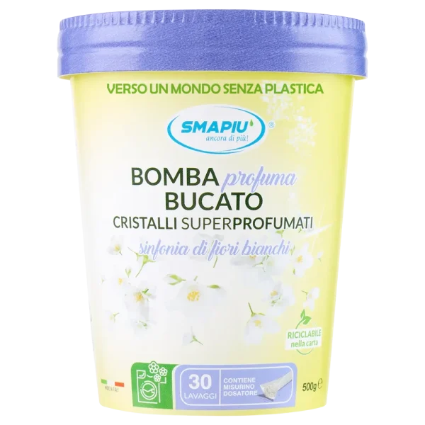 Bomba Profuma Bucato Sinfonia di Fiori Bianchi 500g